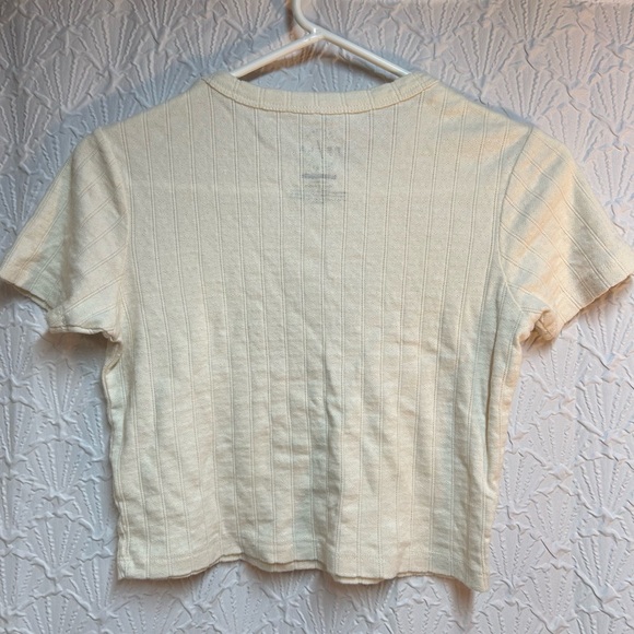 Pacific Sunwear Small Ribbon Pointelle T-shirt - Picture 8 of 8